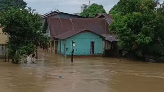 Hujan Deras Picu Banjir di Binjai dan Langkat, Ribuan Warga Terdampak