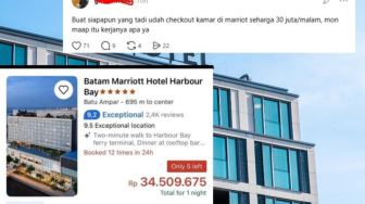 Pemadaman Listrik Total, Harga Kamar Hotel di Batam Tembus Rp34 Juta per Malam