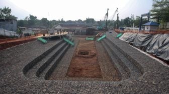 Menengok Progres Embung Kebagusan, Penahan Banjir Baru Jakarta
