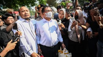 Sestama BNPB Rustian Diperiksa KPK