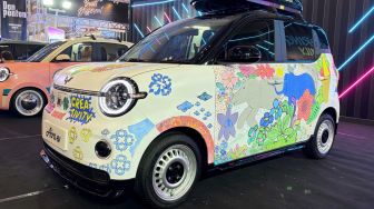 Wuling Aira ev Tampil Beda di IMX 2026 Berkat Sentuhan Modifikasi dan Seni