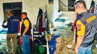 Cemburu! Suami di Metro Tega Bakar Istri yang Sedang Hamil Saat Tidur Pulas