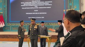 Prabowo Rotasi Jabatan: Tunjuk Jenderal Maruli jadi Wakil Panglima TNI, Jenderal Tandyo KSAD