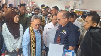 Zulhas Resmikan KDMP di Lampung Bareng BRI: Warga Desa Kini Bisa Dapat KUR Lewat Agen BRILink