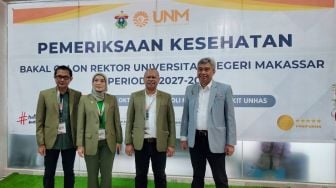 7 Calon Rektor UNM Menjalani Pemeriksaan Kesehatan