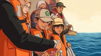 Laut Itu Terlalu Luas, Ketika Anak-anak Firdaus Wajidi Menatap Titik Terakhir Sang Ayah Berkarya