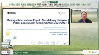 Pupuk Indonesia Pastikan Kesiapan Stok Nasional 1,81 Juta Ton Sambut Musim Tanam