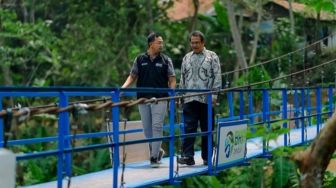 BRI Peduli Resmikan Jembatan Gantung di Cianjur, Akses Sekolah dan Ekonomi Warga Makin Mudah