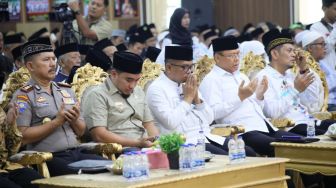 Hadiri Muktamar Al Khairiyah di Cilegon, Mardiono Bahas Swasembada Pangan