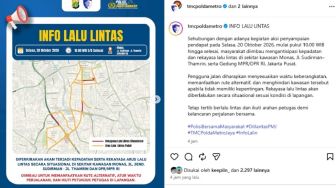 Daftar Rute Alternatif Imbas Demo di Monas hingga DPR Hari Ini