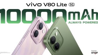 Baterai 10.000mAh, vivo V80 Lite 5G Pecahkan Rekor Dunia lewat Uji 32 Jam