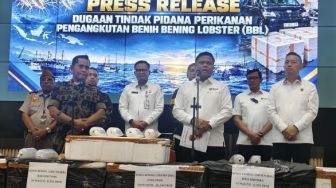 9 Kali Lolos, Aksi Sindikat Baby Lobster Rp170 Miliar Terkuak Saat Hendak 'Oper Barang' di Limo