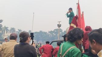 Kembali Mahasiswa Demo Tuntut Herman Deru Mundur karena Gagal Atasi Karhutla