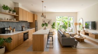 Cara Menata Dapur Open Space Menyatu dengan Ruang Tamu Menurut Feng Shui