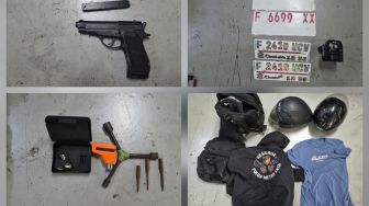 Komplotan Maling Motor di  Jakbar Ditangkap: Modus Pakai Jaket 'Reskrim' dan Ngaku Polisi