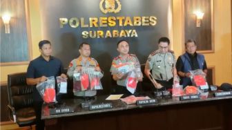 Bawa Tiner dan Knuckle, 11 Penyusup Demo Lengserkan Prabowo-Gibran Disergap di Surabaya