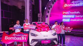 Tri Gelar Undian 2.026 Hadiah, Pelanggan Bisa Tentukan Hadiah Incaran