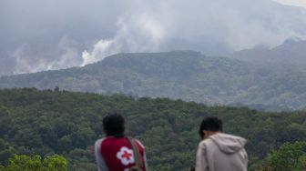 Kebakaran Gunung Ciremai Kian Meluas ke Majalengka