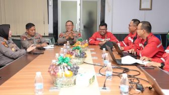 Kilang Plaju dan Ditpamobvit Polda Sumsel Evaluasi Kerja Sama Pengamanan Objek Vital Nasional