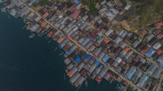 Bajo Sangkuang, Kampung Nelayan yang Mengapung di Perairan Halmahera Selatan