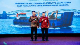 PT Biro Klasifikasi Indonesia (BKI) menyatakan keprihatinan atas insiden terbakarnya KMP Batu Mandi. [handout]