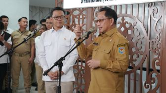 Menko PMK Sugiono Apresiasi Kinerja Satgas PRR dan Tekankan Mitigasi Perubahan Iklim