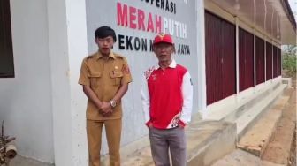 Viral Dituding Bangun Kopdes di Tengah Hutan Jalur Trabas, Peratin di Lambar Buka Suara