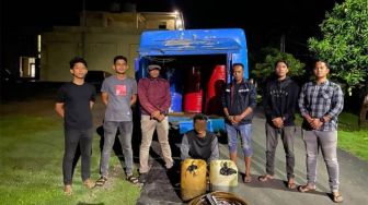 Pengangkutan 290 Liter Solar Subsidi di Pidie Jaya Digagalkan, Seorang Pria Diamankan