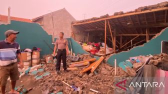 Puting Beliung Terjang Padalarang, 520 Rumah dan 9 Fasilitas Umum Rusak