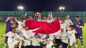 Dramatis! Timnas Indonesia Singkirkan Moldova 9-8, Garuda Muda Tembus 16 Besar Piala Dunia U-15