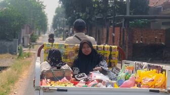Bak Tukang Sayur, Viral Kopdes Merah Putih Jualan Keliling Bawa Sembako di Mojokerto