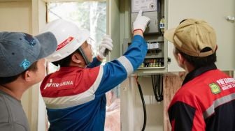 Hari Listrik Nasional ke-81, Pertamina Kilang Plaju Dukung Kemandirian Energi lewat PLTMh