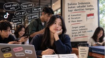 Tren Bahasa Gado-Gado ala Gen Z: Akankah Bahasa Indonesia Terasing di Negeri Sendiri?