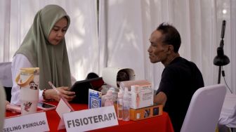 Kemensos Hadirkan Beragam Layanan Gratis, Peringatan 1 Tahun Sekolah Rakyat
