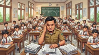 Nasib Bahasa Indonesia di Akar Rumput: Bersandar Enam Jam Sepekan, Tergerus Masifnya Konten Tayangan