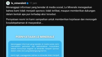 Heboh Dituduh Jadi Sponsor Demo di Bundaran HI, Le Minerale Buka Suara