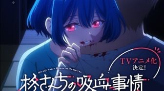 Manga Komedi-Romantis Hiragi-san's House of Vampires Dapat Adaptasi Anime