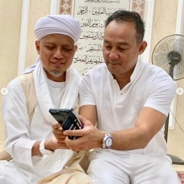 Ustadz Arifin Ilham dan Dipo Latief [Instagram/kh_m_arifin_ilham]