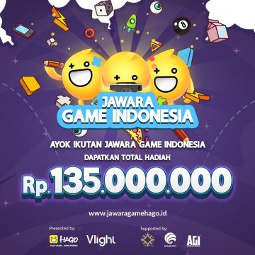 Leaflet kejuaraan dari HAGO: Jawara Game Indonesia [HAGO].