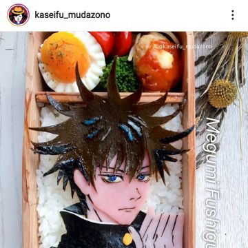 Bekal makanan karakter anime dan kartun buatan food artisti. (Sumber: Instagram: @Kaisefu_Mudazono)