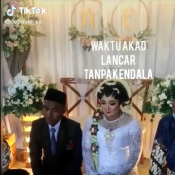 Pingsan Usai Akad, Rambut Wanita ini Bikin Salfok Kayak Singa (TikTok/nebulas_ss)