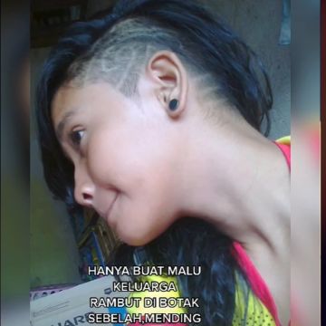 Salut! Dulu Dihina Bikin Malu Keluarga, Kini Wanita ini Sukses Jadi Polwan (TikTok/tivanyagstn17)