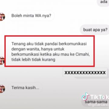 Kisah Ta'aruf Bikin Iri, Taklukan Calon Istri dengan Kalimat Ini (TikTok/gifarianiii)