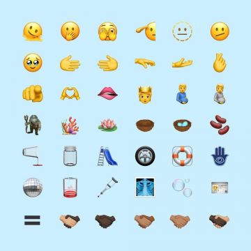 Daftar emoji baru iOS 15.4 [blog.emojipedia.org]