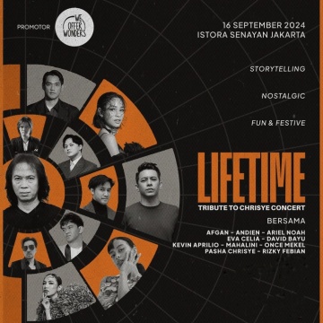 Konser Lifetime Tribute To Chrisye. [istimewa]