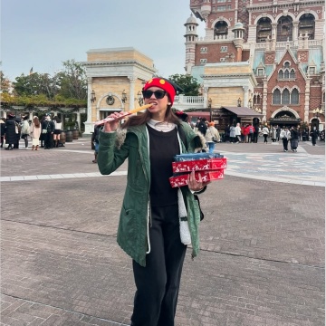 OOTD Yuki Kato Liburan ke Jepang (Instagram)