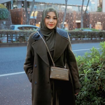 Inspirasi Pasmina 'Meleyot' Aurel Hermansyah (Instagram)