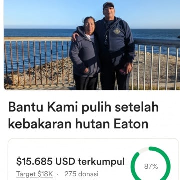 Bule yang Viralkan Uya Kuya Buka Donasi (Gofundme)