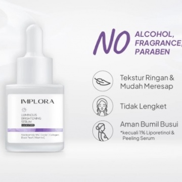 Implora Luminous Brightening Serum. [Implora]