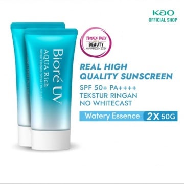 Biore UV Aqua Rich Watery Essence Sunscreen (Shopee/KAO)
